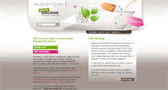Desktop Screenshot of en.automne-cms.org